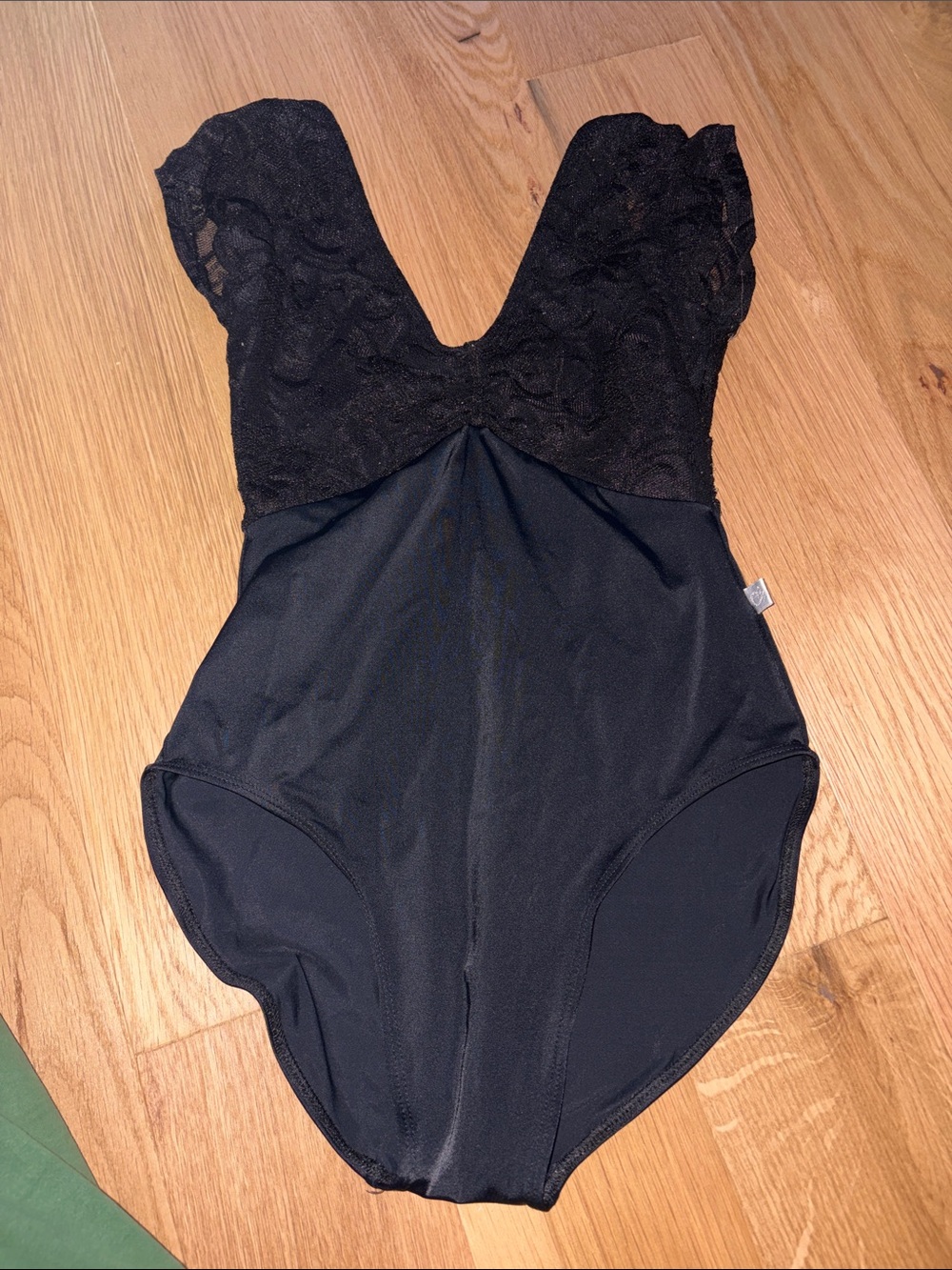 Black classen dancewear leotard
